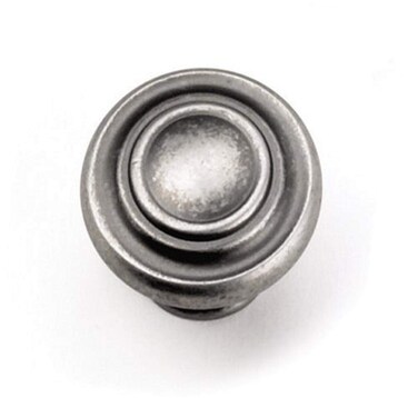 Laurey 51806 Cabinet Hardware 138Inch Nantucket Knob Antique Pewter Ant Ant Pewter