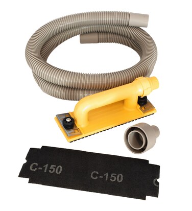 Hyde Tools 09165 Drywall Hand 6Foot Hose DustFree Vacuum Sander 6
