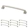 Franklin Brass Lombard 10Pack Cabinet Handles 5116 Hole to Hole Satin Nickel Kitchen Cabinet Pulls Drawer Handles Cabinet Hardware Dresser Drawer Pulls P29614KSNB