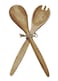 Pacific Merchants Acaciaware 12Inch Acacia Wood Fork and Spoon Salad Serving Set
