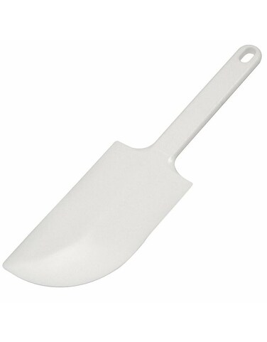 Ateco White Single Bowl ScraperSpatula