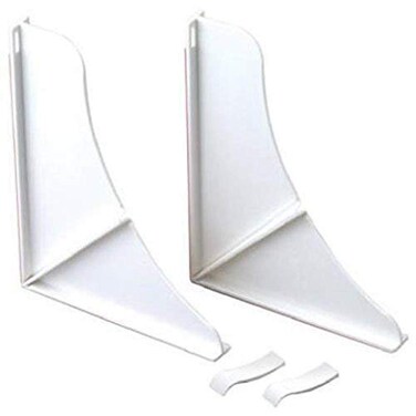 Delta Faucet Peerless 76814WH Splash Guards Shower White