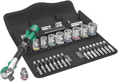 Wera 8100 SB 6 SPEED 38 29 PC 38 DRIVE METRIC