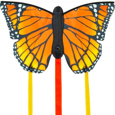 HQ Kites Monarch R Butterfly Kite 20 Inch Single Line Kite with Tail
