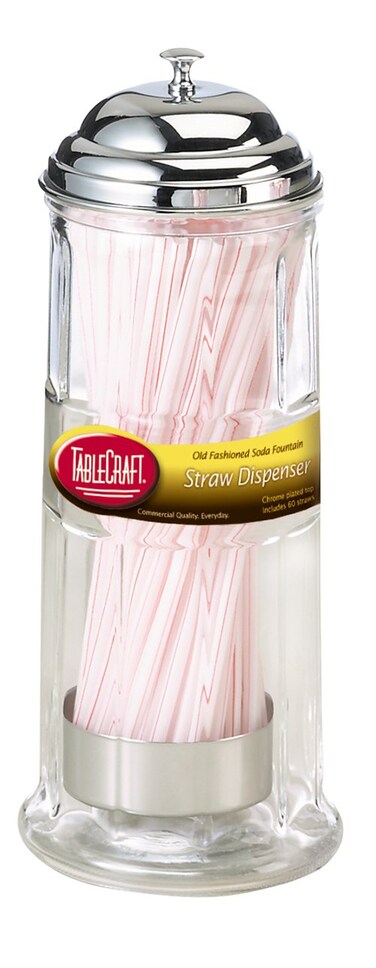 TableCraft Straw Dispenser Includes Straws
