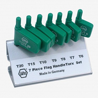 Wiha 37090 Flag Handle Torx Set 7 Piece