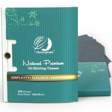 Premium Facial Oil Blotting Paper 200 Counts  Natural Bamboo Charcoal Face Blotting Sheets Easy Take Out Design  Top Handy Oil Absorbing Tissues  Oily Skin Care or Make Up Must Have