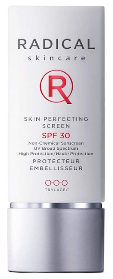 Radical Skincare Skin Perfecting Screen SPF 30  Protects Against UVAUVB Rays Blurs Wrinkles  Primes Makeup  For All Skin Types  Paraben  Cruelty Free  Clinically Proven 13 Fl Oz