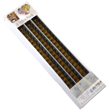 Zutter Owire 34Inch 6Piece Antique Brass