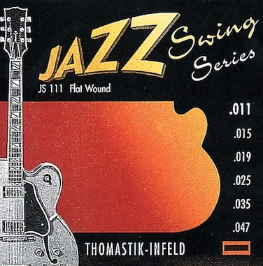 ThomastikInfeld Jazz Swing Guitar Accessory  Flatwound Acoustic Guitar String for a Rich and Warm Traditional Jazz Guitar Sound