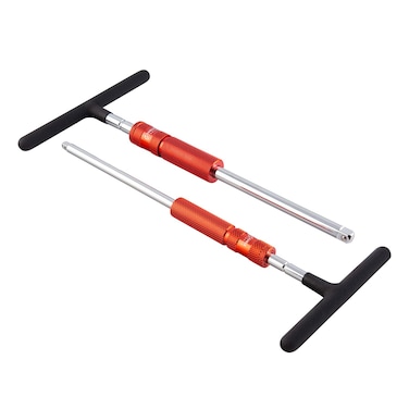 SUNEX TOOLS 9727 14Inch and 38Inch Drive Adjustable THandle Speed Wrench Set 2Piece