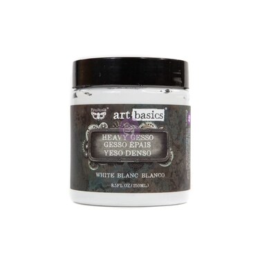 Prima Marketing 961442 Art Basics Heavy Gesso 85Ounce White