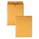 Quality Park 10 x 13 Clasp Envelopes Gummed MoistureActivated Adhesive for Permanent Secure Seal 28 lb Paper Brown Kraft 100Box QUA37897