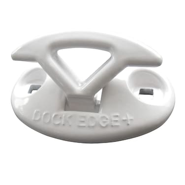 Dock Edge Aluminum Flip Up Dock Cleat White 3