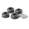 Dunlop ECB151 Rubber Feet with Screws 4Bag