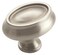 Amerock  Cabinet Knob  Satin Nickel  112 inch 38 mm Length  Manor  1 Pack  Drawer Knob  Cabinet Hardware