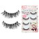 CJESLNA New 5 Pair Thick Crisscross Long False Eyelashes Fake Eye Lashes Voluminous Makeup