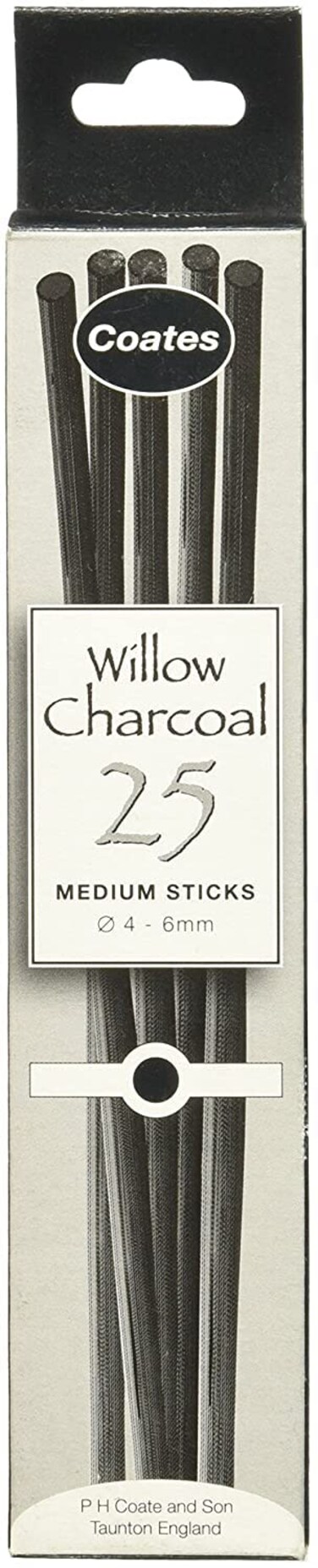 Global Art Materials PH Coates Willow Charcoal Medium