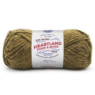 1 Skein Lion Brand Yarn Heartland Thick  Quick Bulky Yarn Joshua Tree