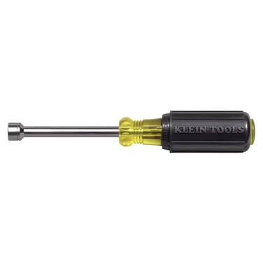 Klein Tools 6308MM 8 mm Nut Driver CushionGrip 3Inch Hollow Shaft Made in USA