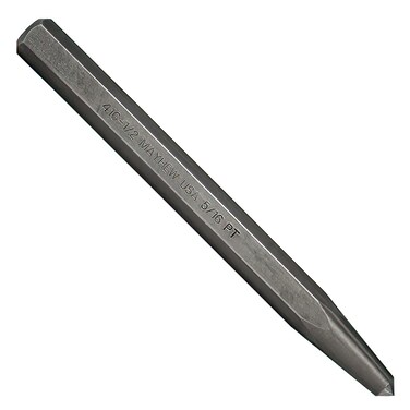 Mayhew Tools 74003 Center Punch 12 x 516 Point Shot Blast Finish