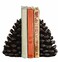 Creative CoOp Pinecone Shaped Resin Bookends Set of 2 Pieces
