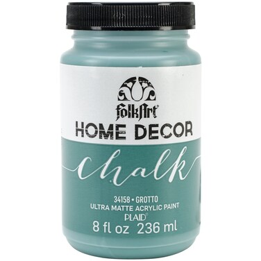 FolkArt Home Decor Chalk Furniture  Craft Acrylic Paint in Assorted Colors 8 ounce Grotto
