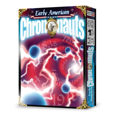 Looney Labs Early American Chrononauts Card Game  Travel Through Time and Change History