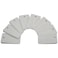 Plumb Pak PP83655 Keeney Toilet Leveling Shims MultiPurpose Design for Furniture Cabinets and Tables 8Pack White 8 Count