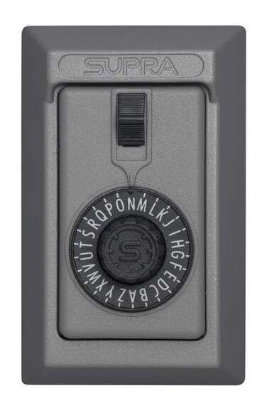 Kidde AccessPoint 001014 KeySafe Original 5Key Permanent Spin Dial Keyless Titanium Gray