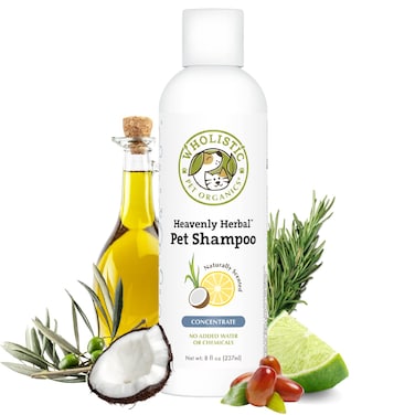 Wholistic Pet Organics Heavenly Herbal Pet Shampoo 16 fl oz