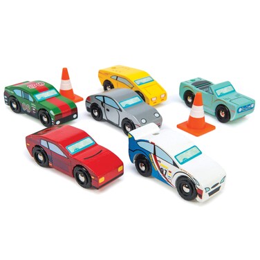Le Toy Van Motors Planes  Garages Montecarlo Sports Cars Premium Wooden Toys for Kids Ages 3 Years  Up