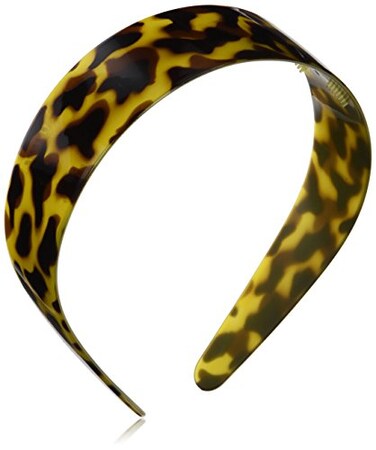 Caravan Wide Classic Comfortable Headband Made Of Celluloid Acetate In Hand Painted Tokyo