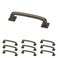 Franklin Brass Lombard 10Pack Cabinet Handles 3 Hole to Hole Warm Chestnut Kitchen Cabinet Pulls Drawer Handles Cabinet Hardware Dresser Drawer Pulls P29521KWCNB