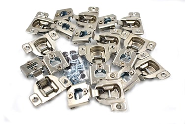 Blum 105 Degrees Compact 38N Series 34 Overlay ScrewOn Cabinet Hinge 10 Pack