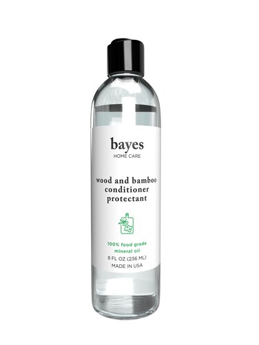 Bayes Food Grade Mineral Oil for Cutting Board  Mineral Oil Food Grade for Bamboo Teak  Wood Conditioner and Protectant  Cutting Board Oil Food Grade Formula  Wood Oil for Cutting Board  8 oz