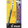 PILOT Precise P700 Gel Ink Rolling Ball Stick Pens Marbled Barrel Fine Point 07 mm Black Pack of 12