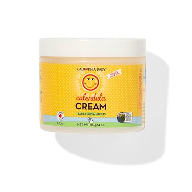 California Baby Calendula Cream  Soothing Baby Cream  Allergy Friendly  Plantbased  Soothes and Moisturizes Irritated Dry Skin on Face and Body  4 oz