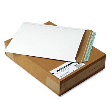 Quality Park 11 x 1312 Photo Document Mailers RediStrip Self Seal Envelope Closure Rigid Stay Flat Mailer Recycled Fiberboard 25Box QUA64016