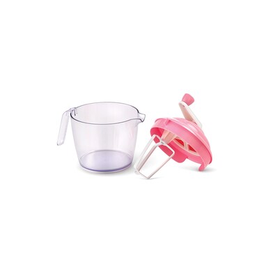 Bakelicious Cupcaker Batter Bowl And Mixer Pink
