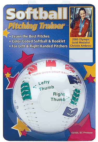 Markwort Christie Ambroses Softball Pitching Trainer 11InchWhite