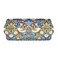 Pimpernel Morris  Co Strawberry Thief Blue Collection Sandwich Tray  Serving Platter  Crudit and Appetizer Tray for Indoor and Outdoor use Made of Melamine Measures 151 x 65 Dishwasher Safe