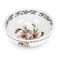 Portmeirion Botanic Garden 11 Salad Bowl  Azalea Motif  Fine Earthenware  Chip Resistant Glaze  Dishwasher Microwave Freezer Oven Safe  Made in England