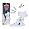 Valley Forge American Flag Aluminum Bracket White Powder Coated 2Position Pole Holder