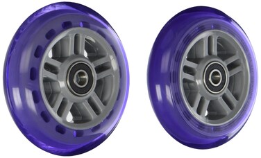 Razor PU A Scooter Series Wheels with Bearings  Set of 2  Purple