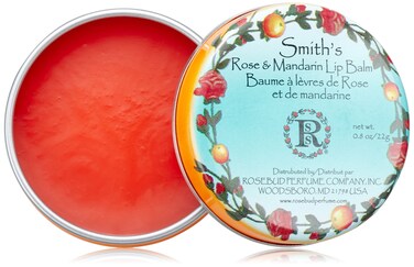 Rosebud Smiths Lip Balm Rose and Mandarin 08 Ounce