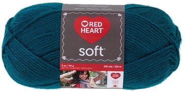 Red Heart Soft Yarn Teal