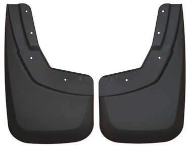 Husky Liners  Front Mud Guards  2007  2014 Chevrolet Suburban 1500Tahoe w Z71 Package Front Set  Black 2 Pc  56821