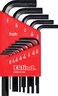 Eklind Tool 10113 HexL Key allen wrench  13pc set SAE Inch Sizes 05038 Short series