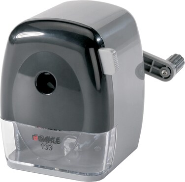 Dahle 133 Pencil Sharpener wAutomatic Cutting System Adjustable Point Accepts Graphite  Oversized Artist Pencils